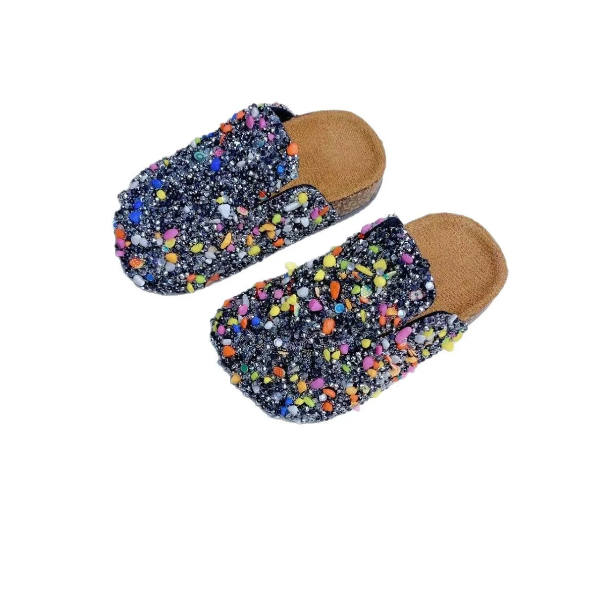 Children's Glitter Loafers