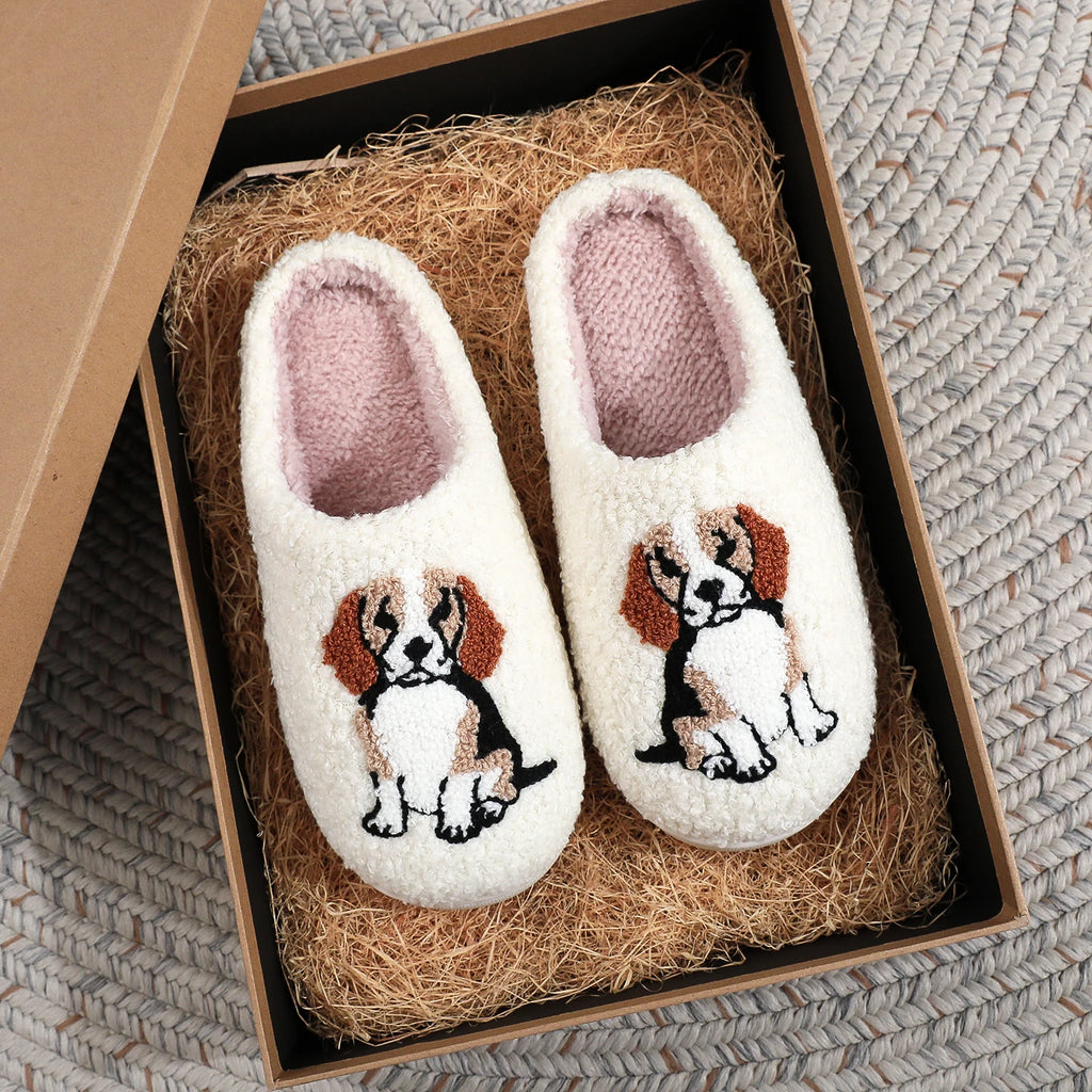 Best Mama Fuzzy House Slippers