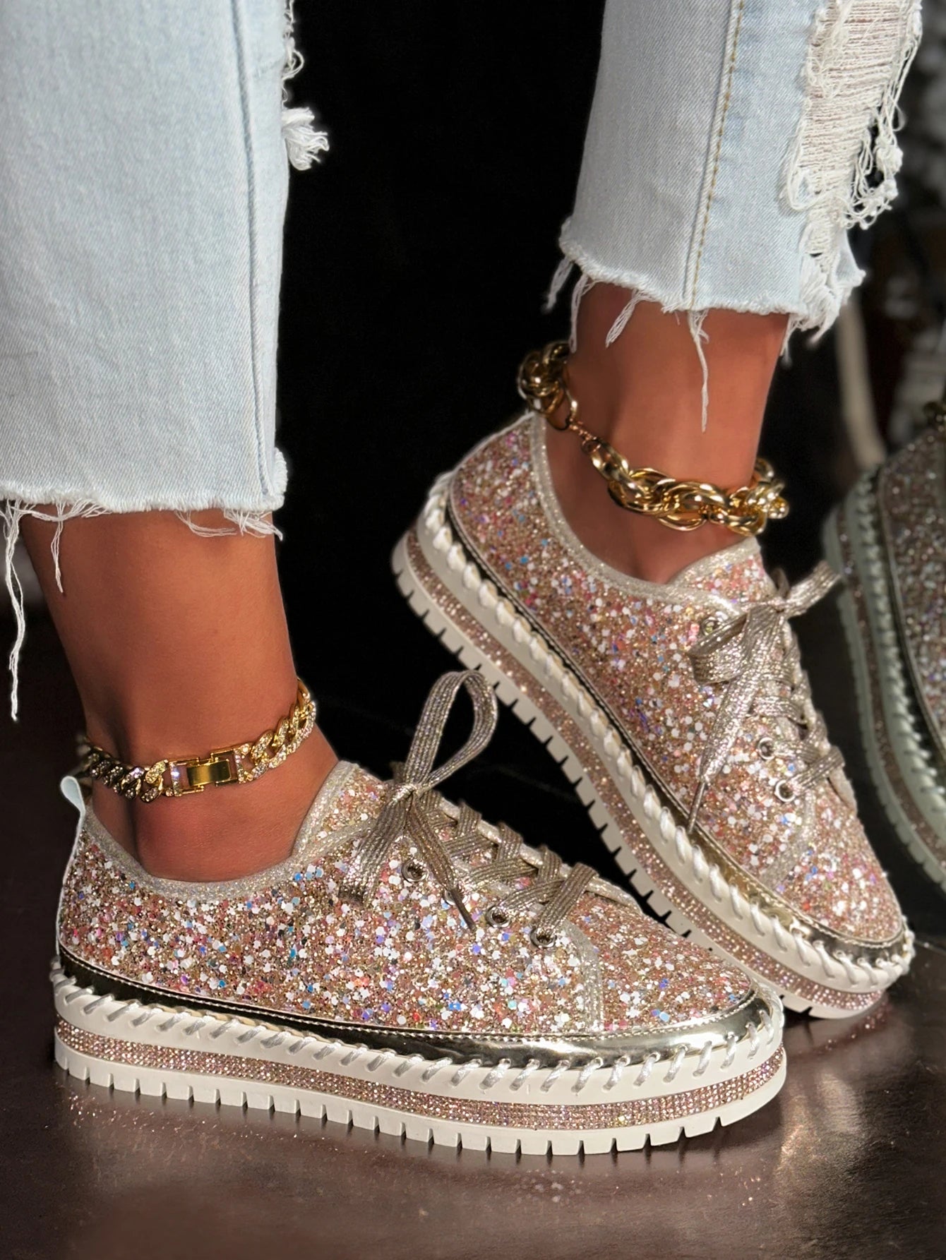 Sparkly Sneakers