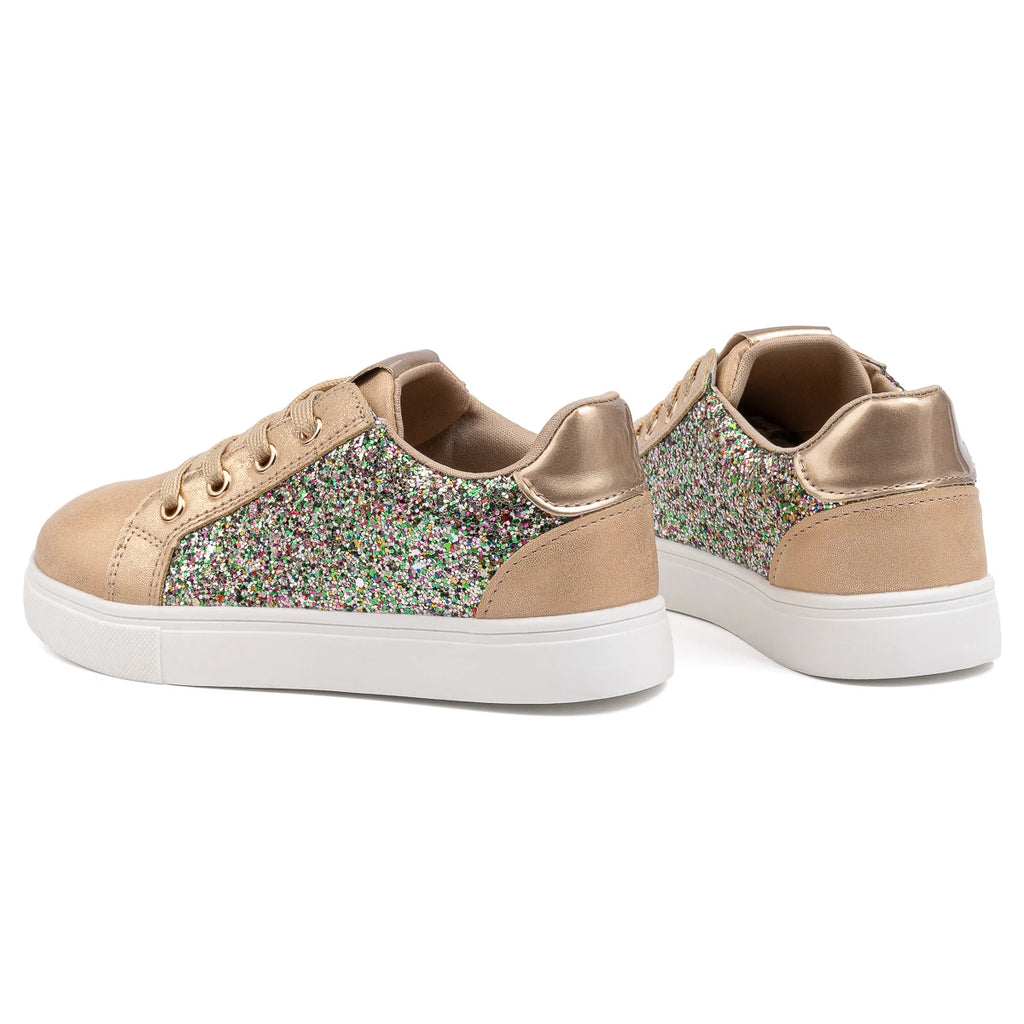 Girls Glitter Sneakers