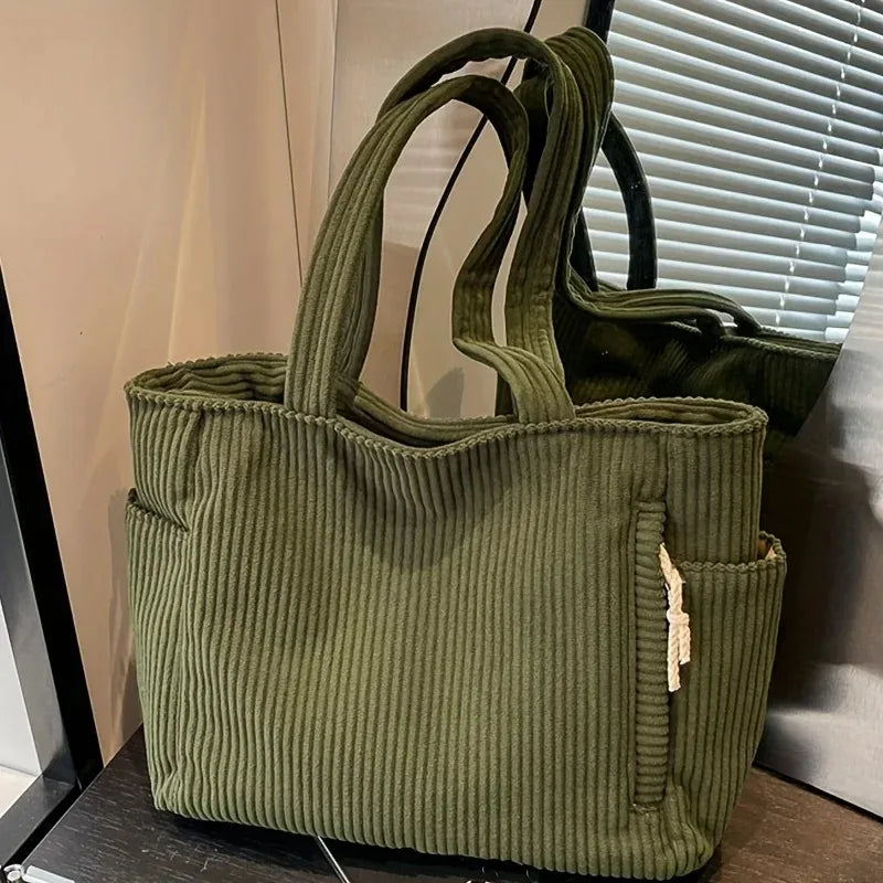 Corduroy Handbag