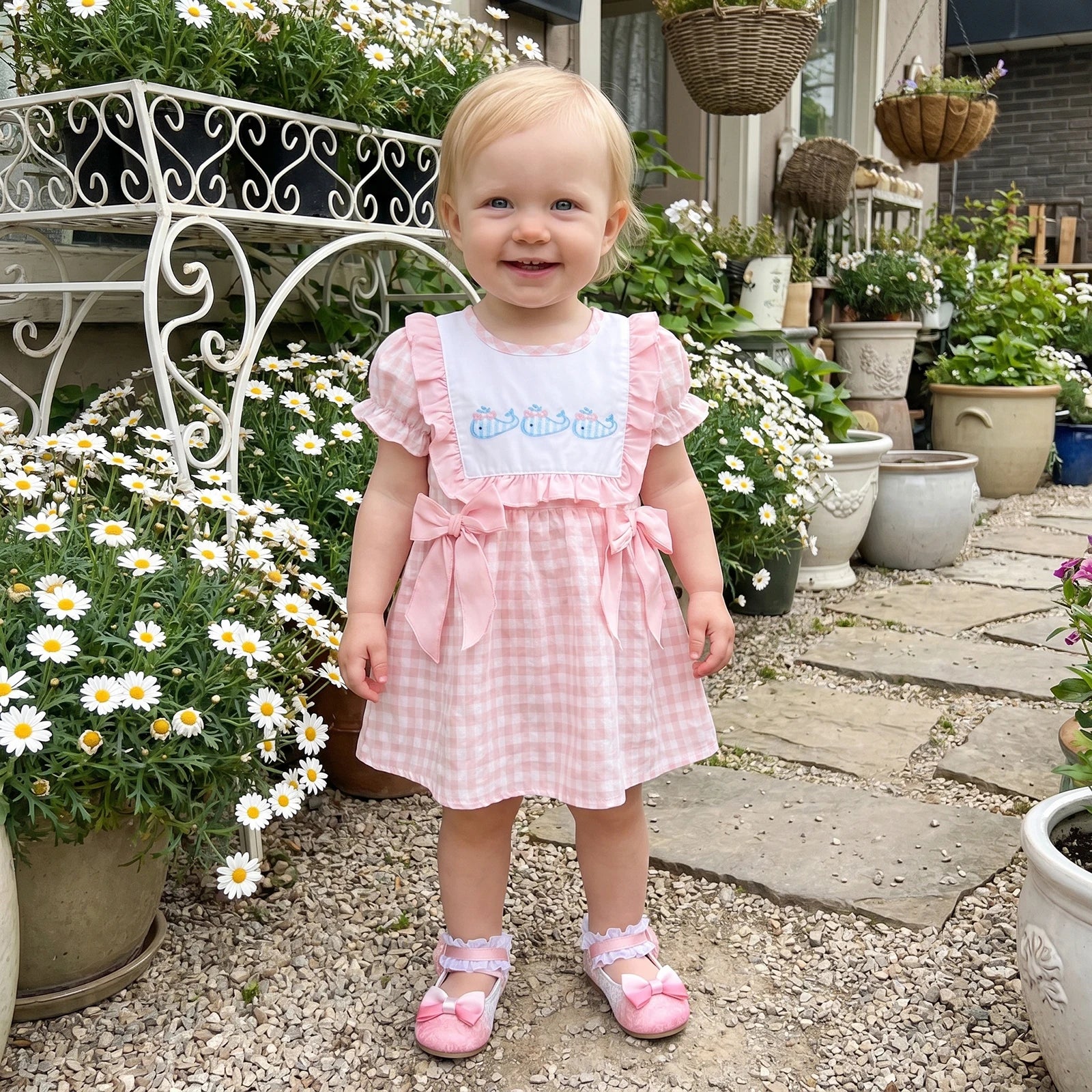 Whale Bow Dress