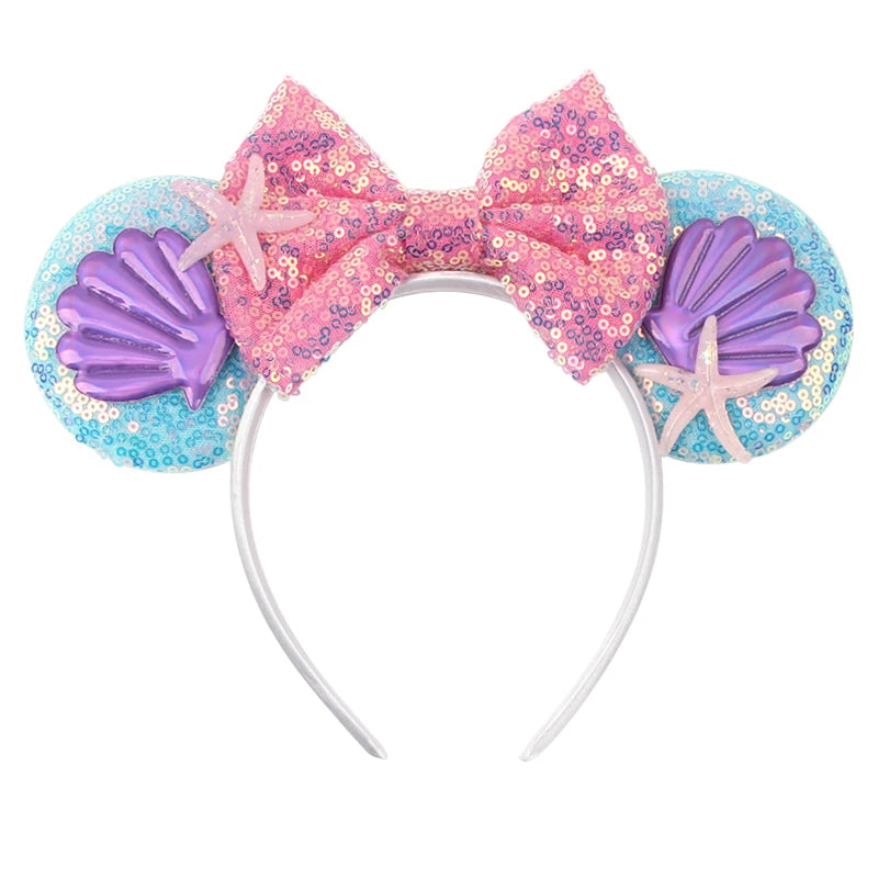 Sparkly Sequin Mouse Ears Headband