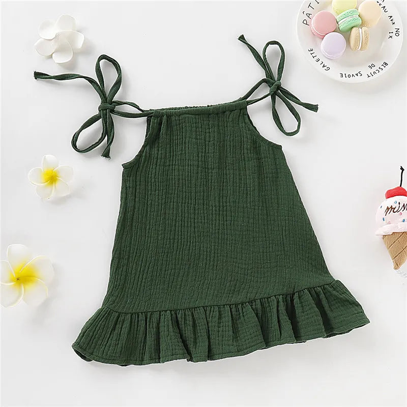 Toddler Breathable Cotton Dress