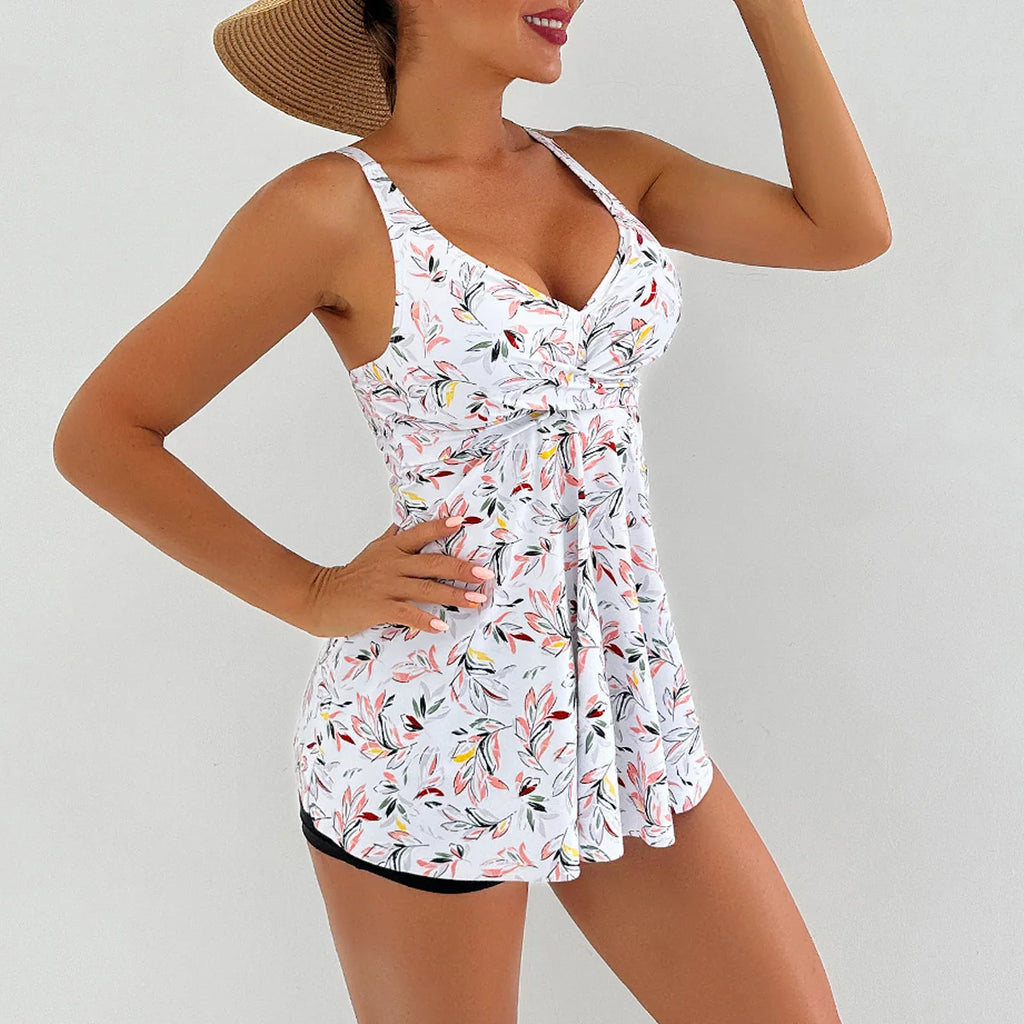 Tankini & High Waist Swim Shorts