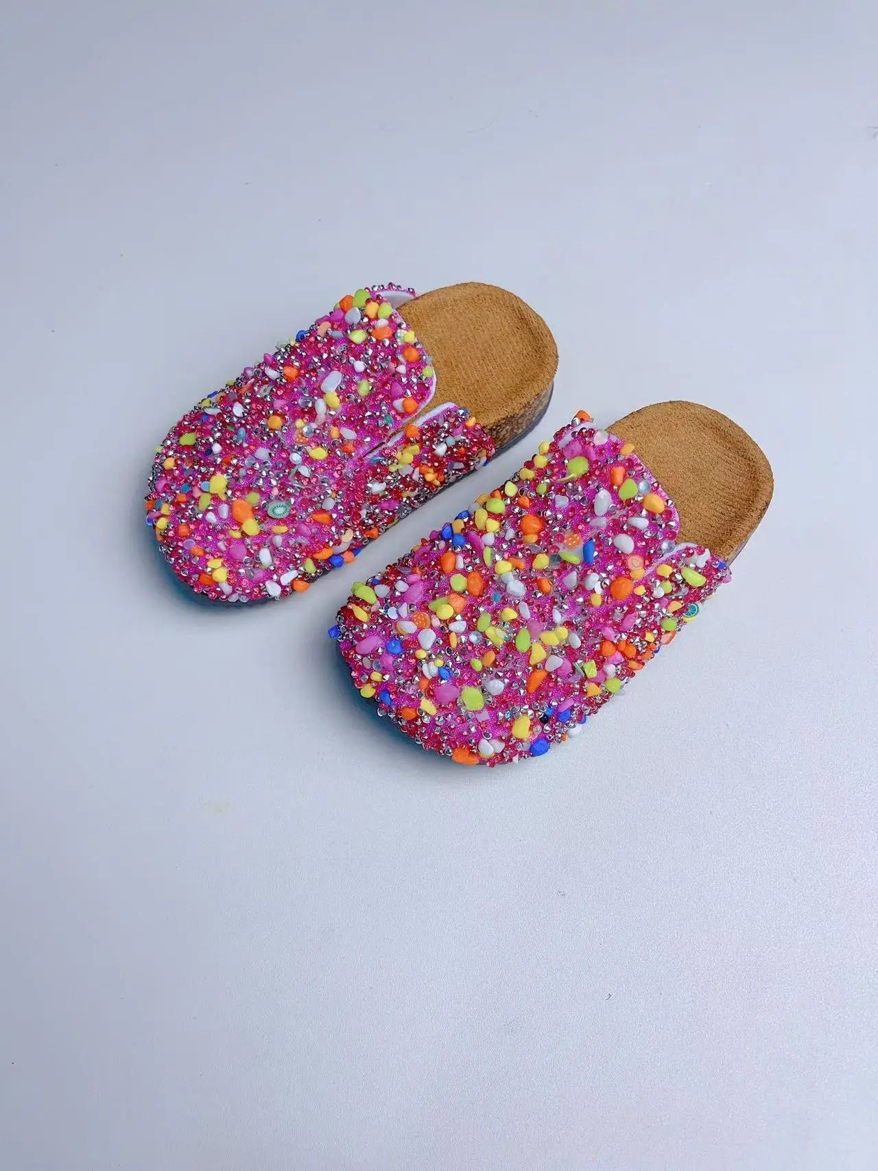 Children's Glitter Loafers