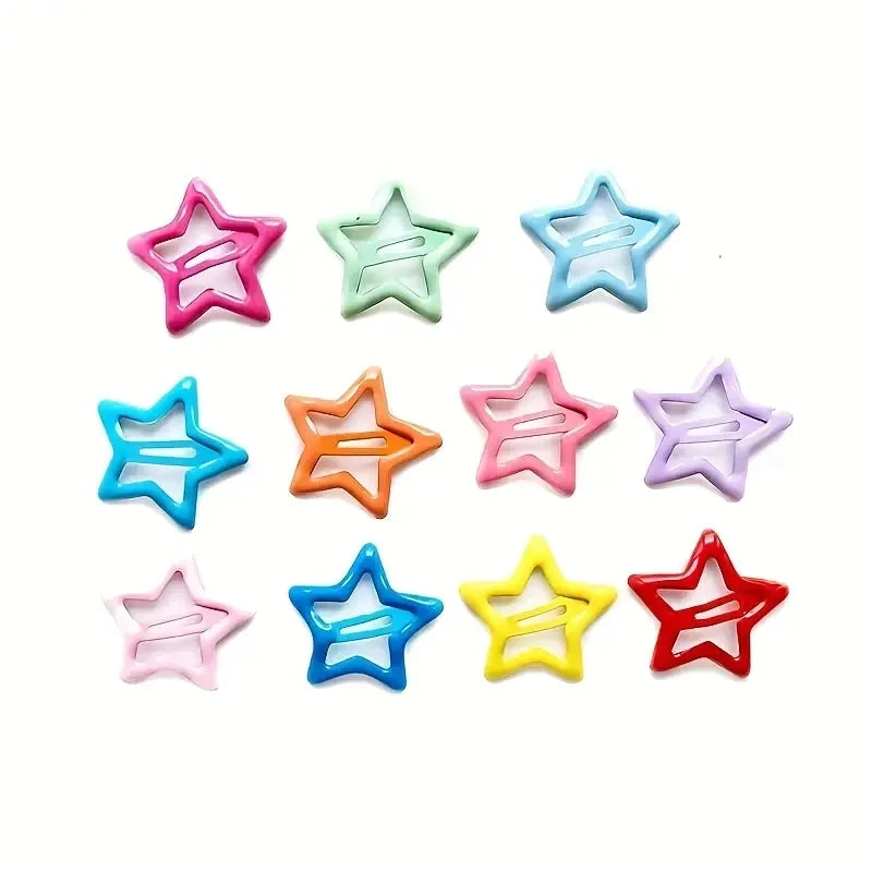 Star Hair Clip Set(20Pcs)