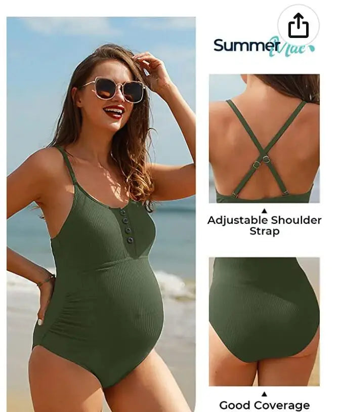 One-Piece Maternity Swimsuit
