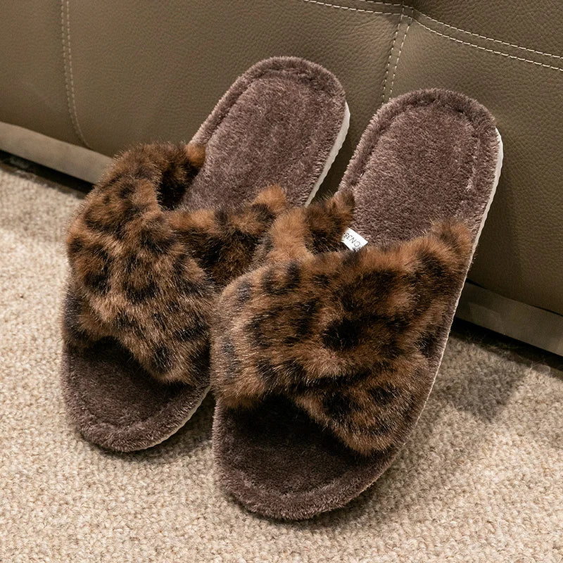 Leopard Slippers