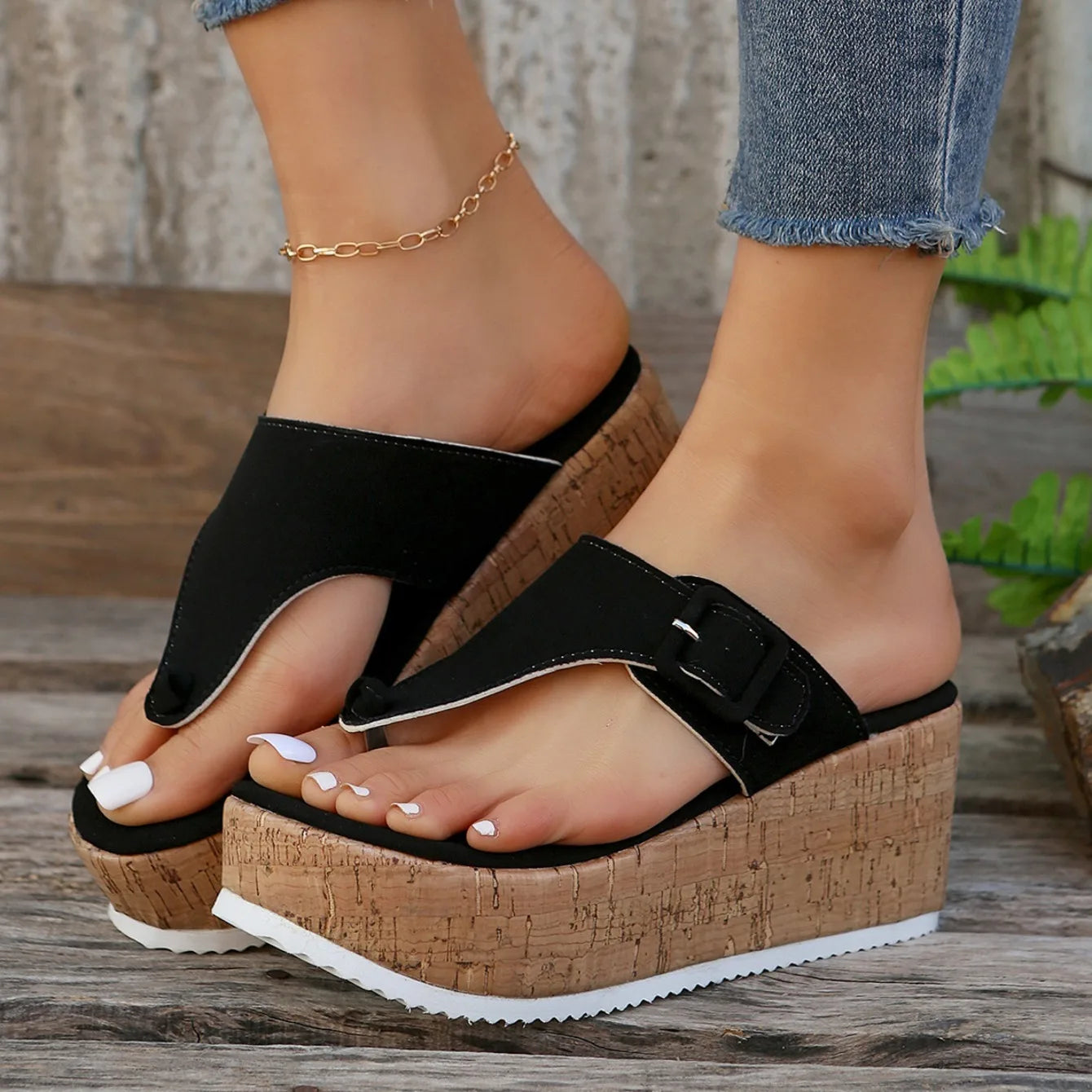 Platform Wedge Sandals