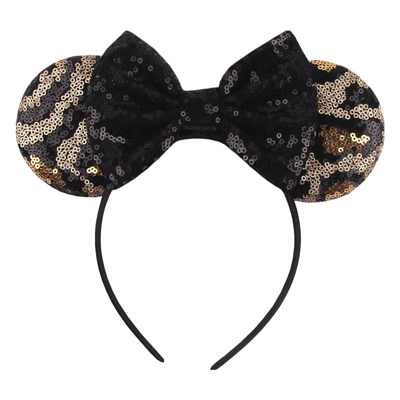 Leopard Mouse Ears Headband