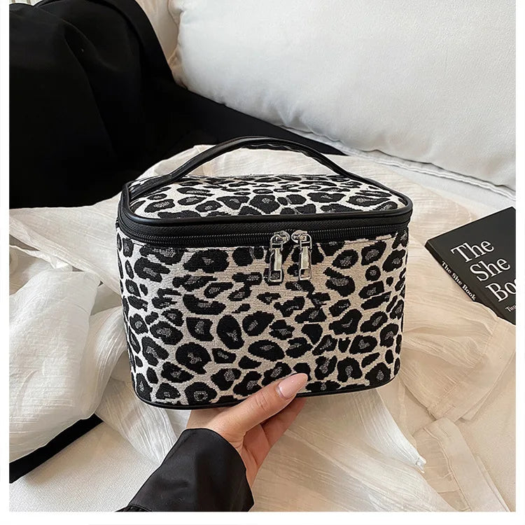 Leopard Cosmetic Bag