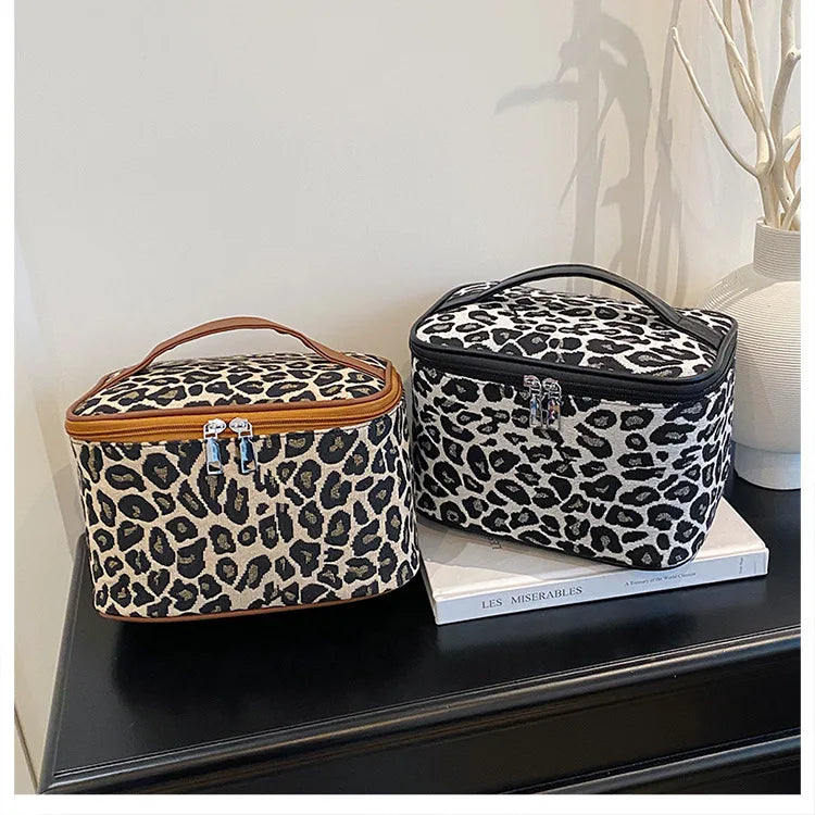 Leopard Cosmetic Bag