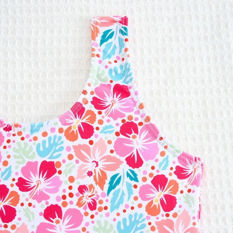 One-Piece Swimsuit with Swim Skirt