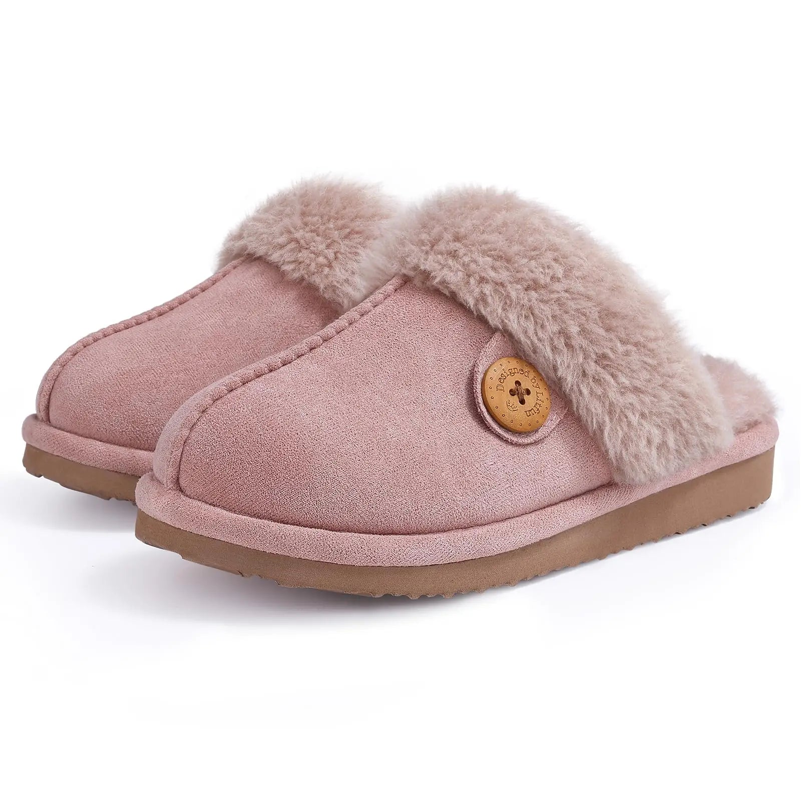 House Slippers with Fur