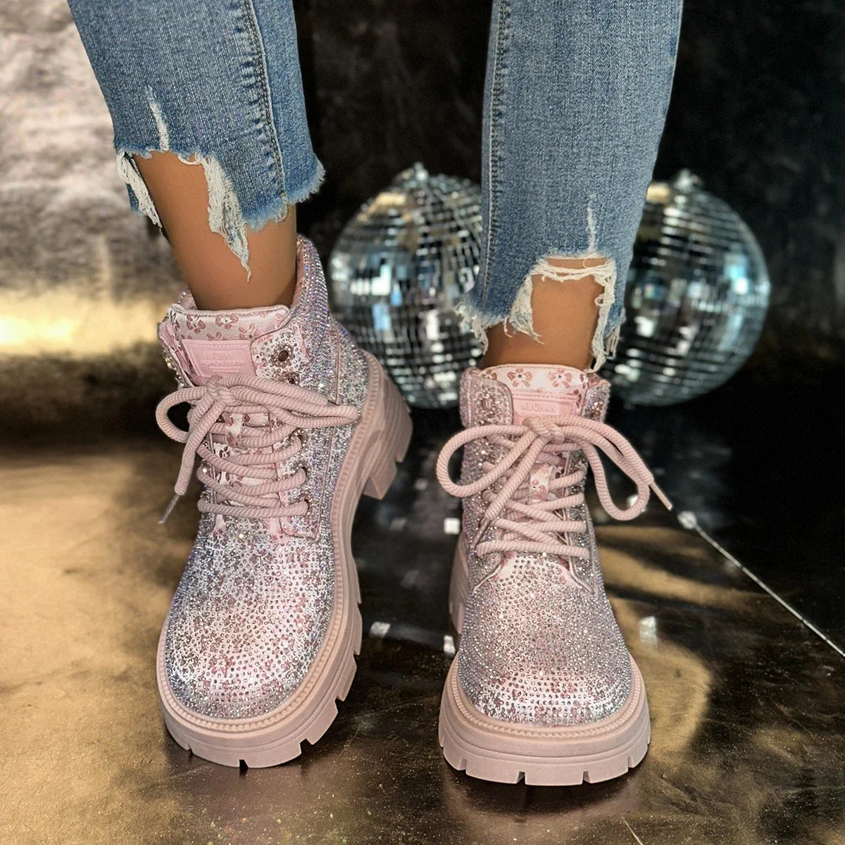 Sparkly Booties