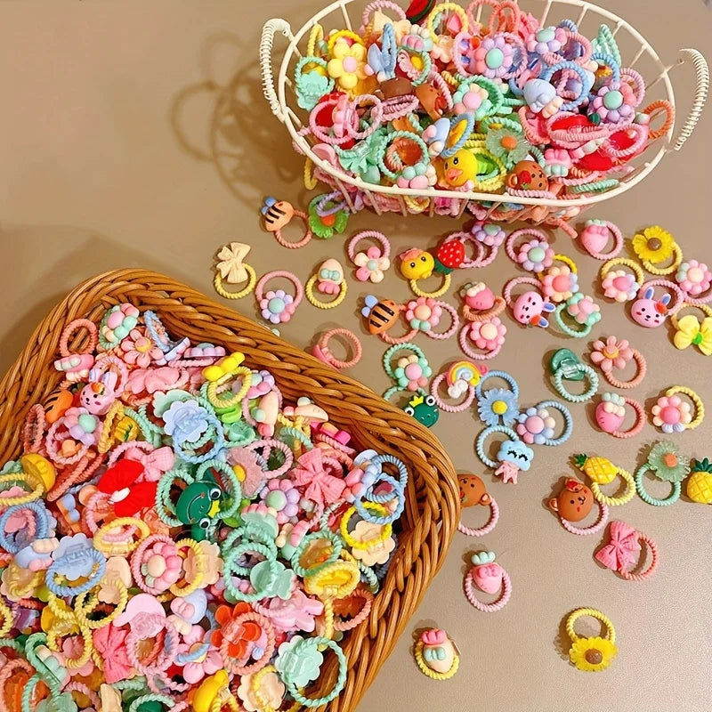 Elastic Hair Ties(30Pcs)