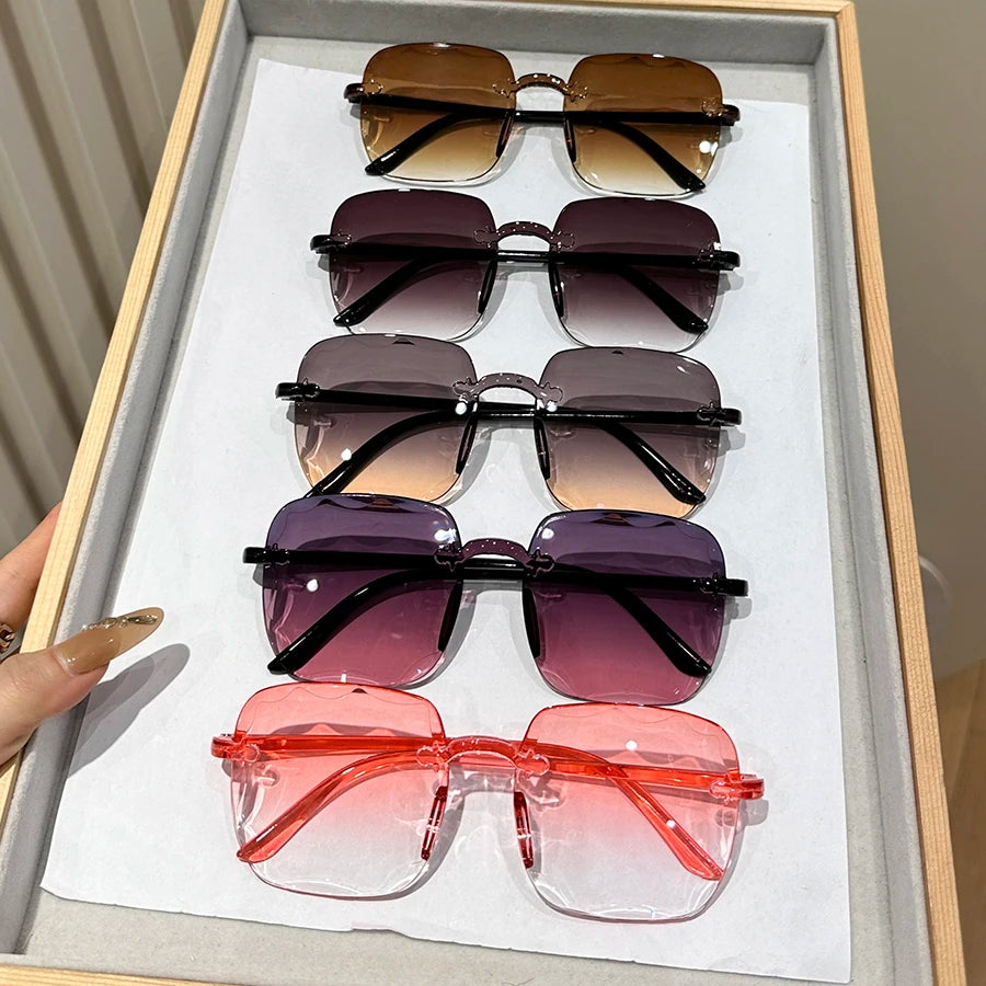 5pcs Square Sunglasses Set
