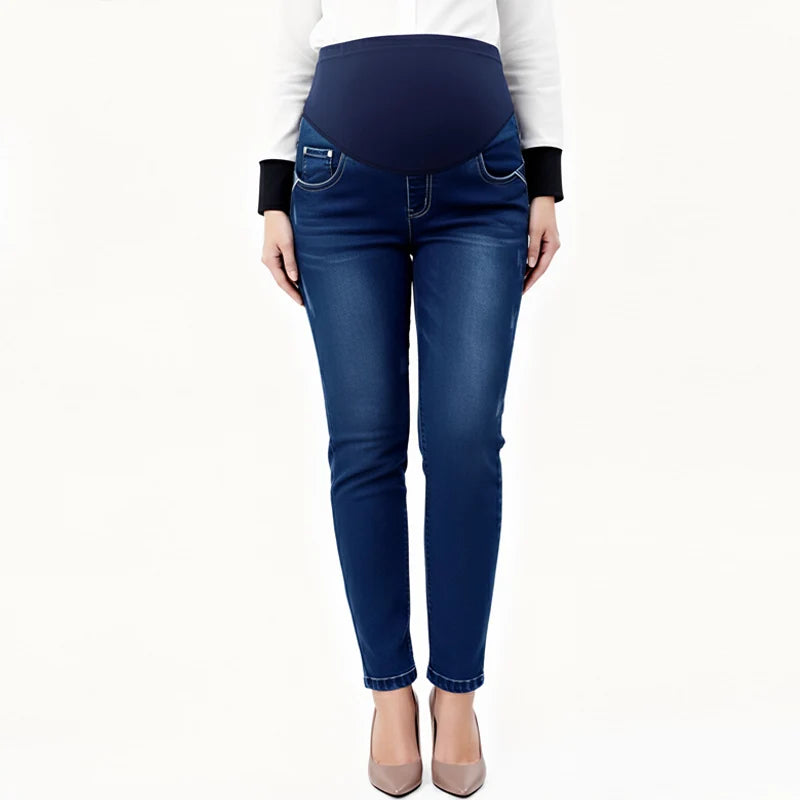 High Waist Maternity Jeans