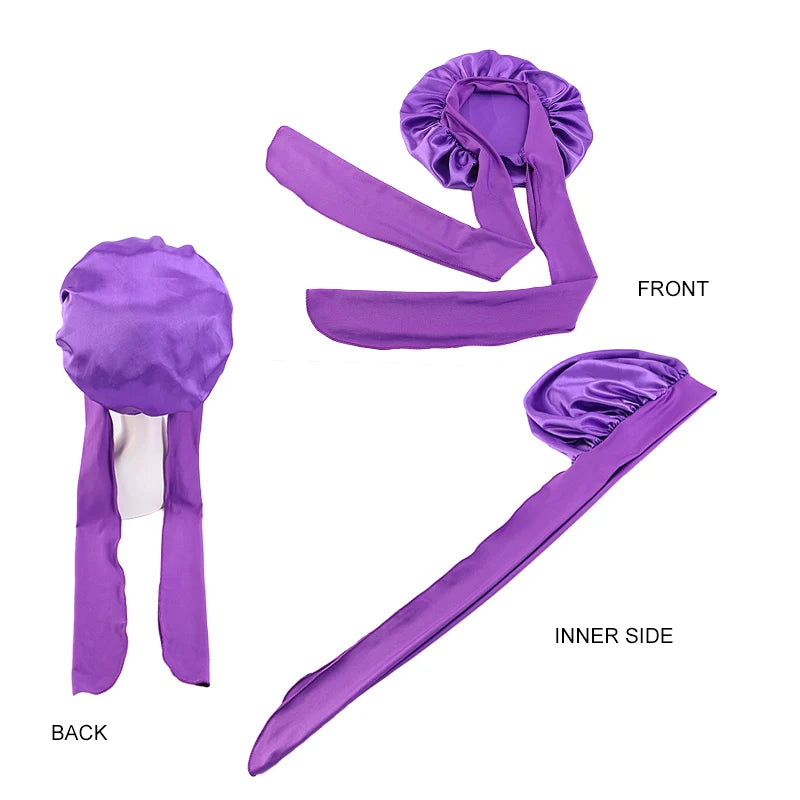 Satin Bonnet-With Tie
