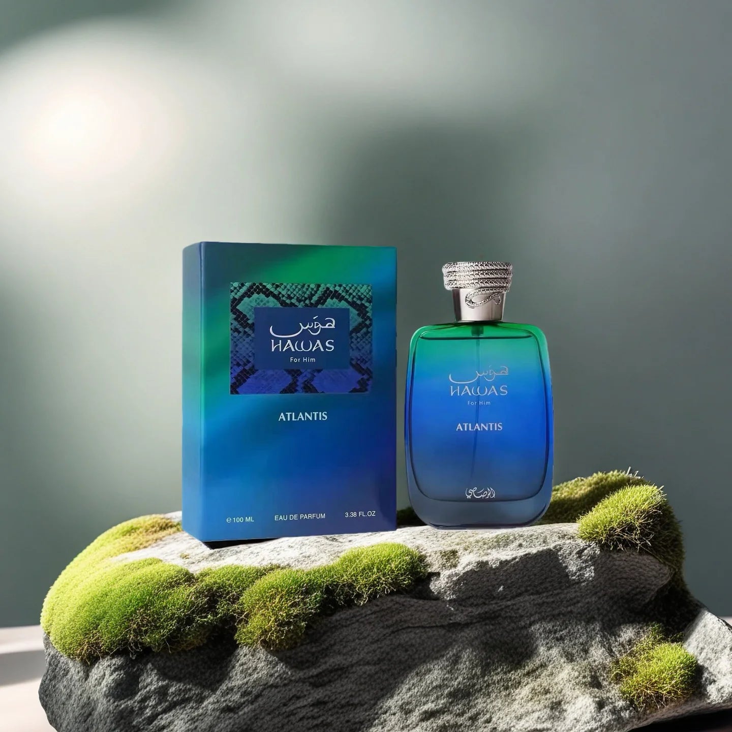 Rasasi Hawas Atlantis Eau De Parfum 3.4oz(100mL)