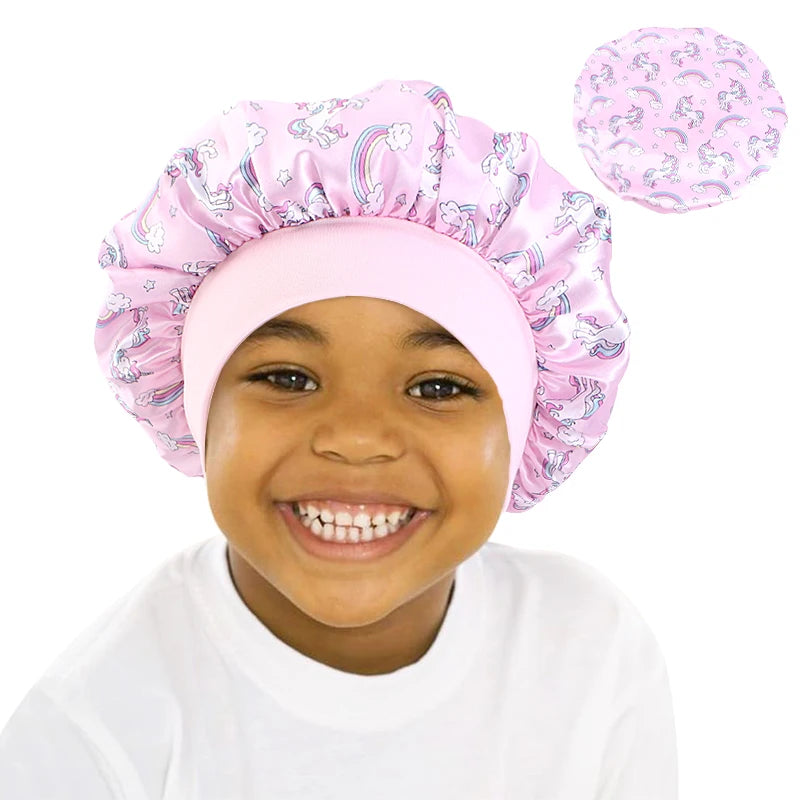 Children's Satin Bonnet