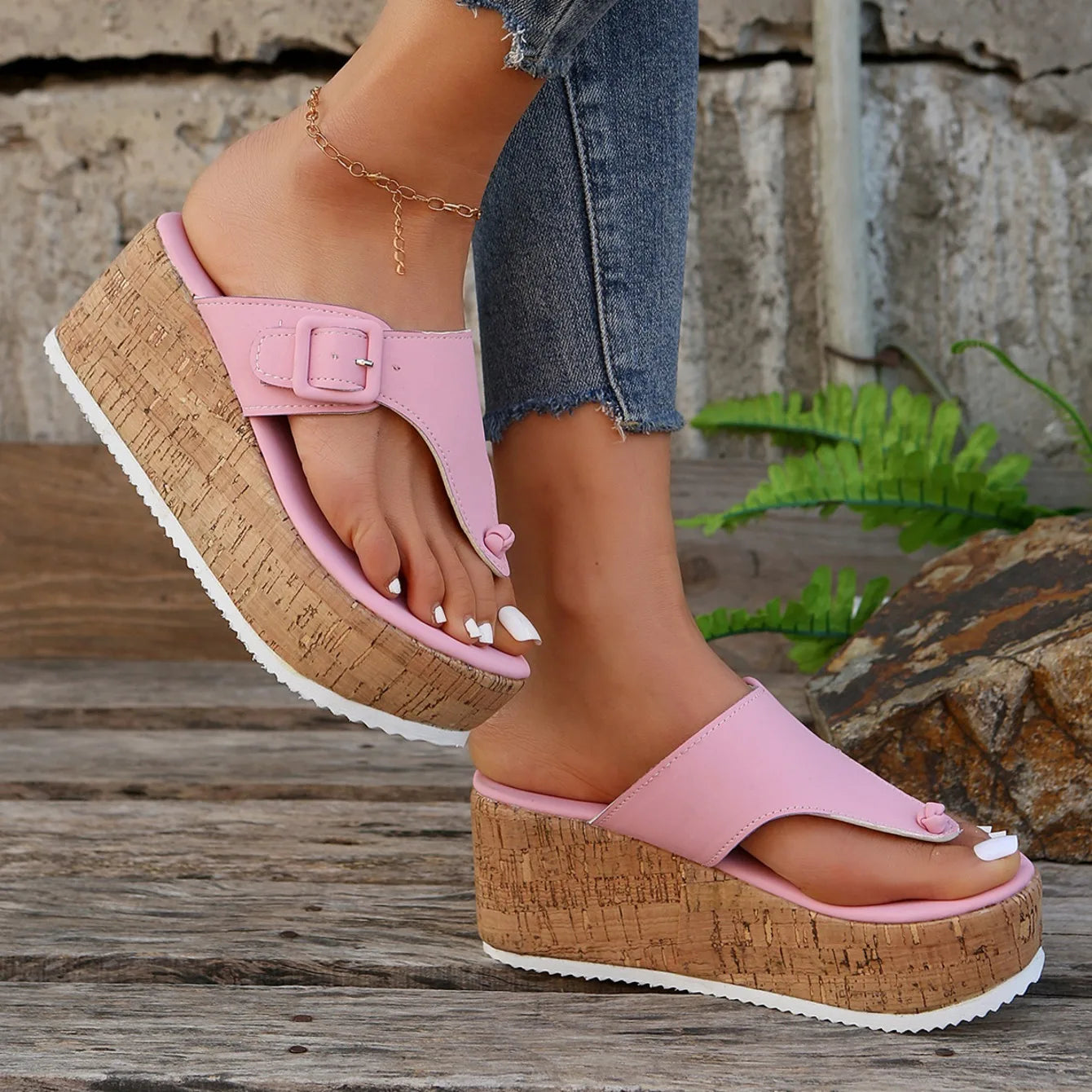 Platform Wedge Sandals