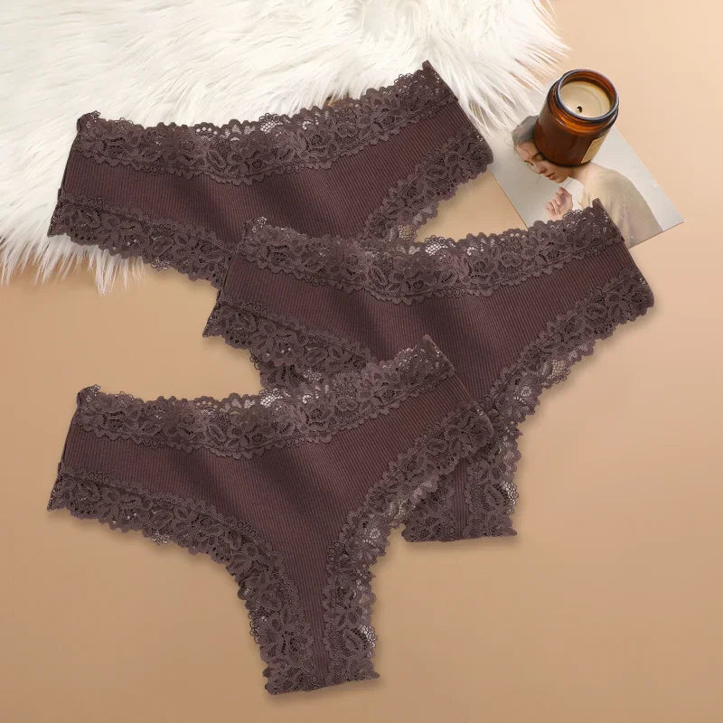 3-Piece Cotton Underwear Set