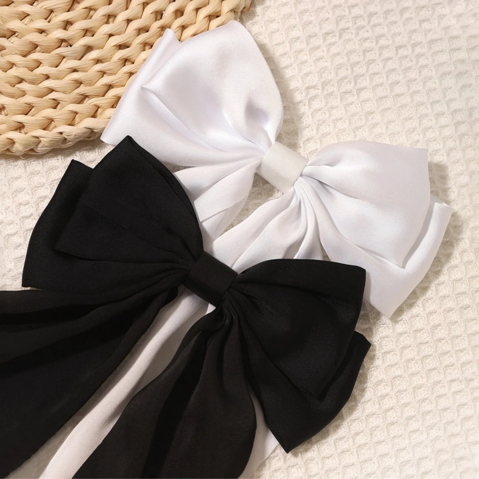 Random Color French Hair Bow Set(1Pcs/16Pcs)