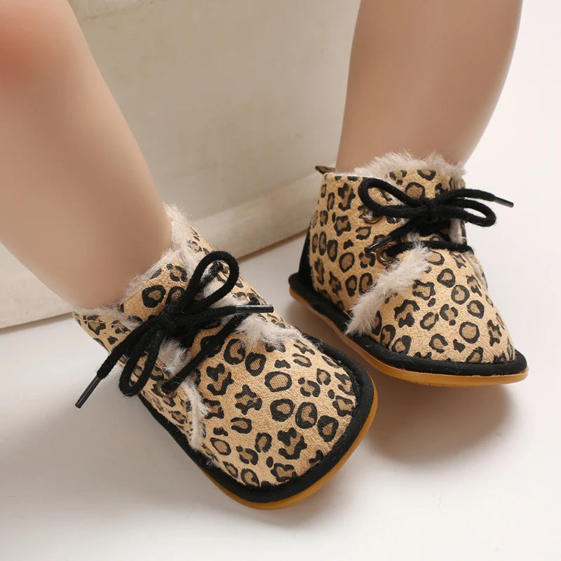 Leopard Baby Shoes