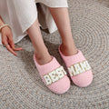 Best Mama Fuzzy House Slippers