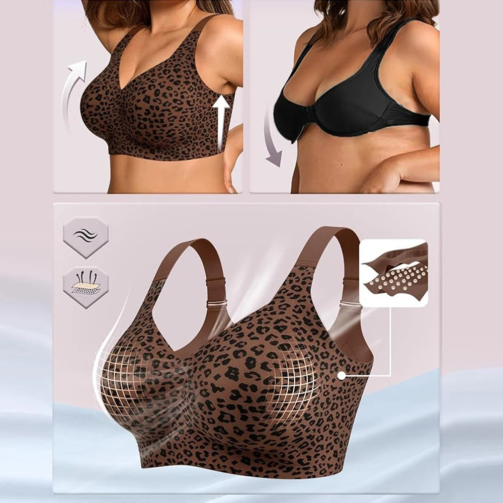 Jelly Wireless Push Up Bra