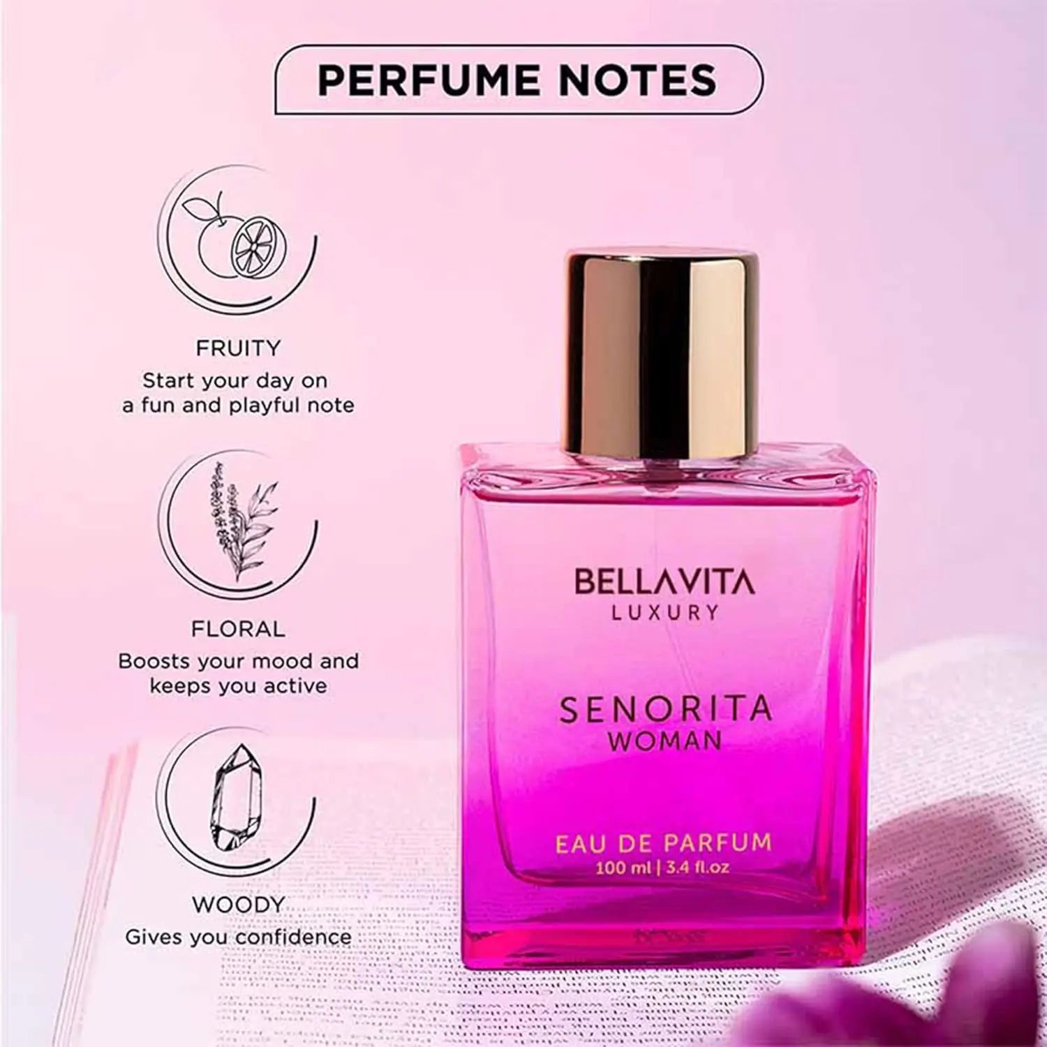 BellaVita Luxury Eau De Parfum 3.4oz(100mL)