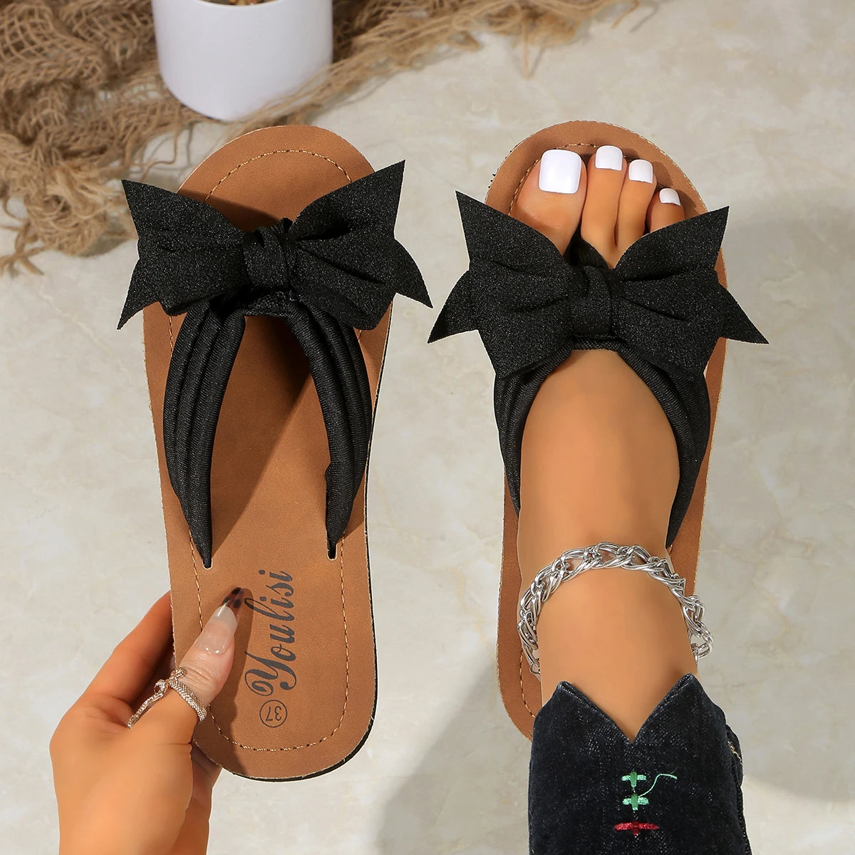 Flats with Bow