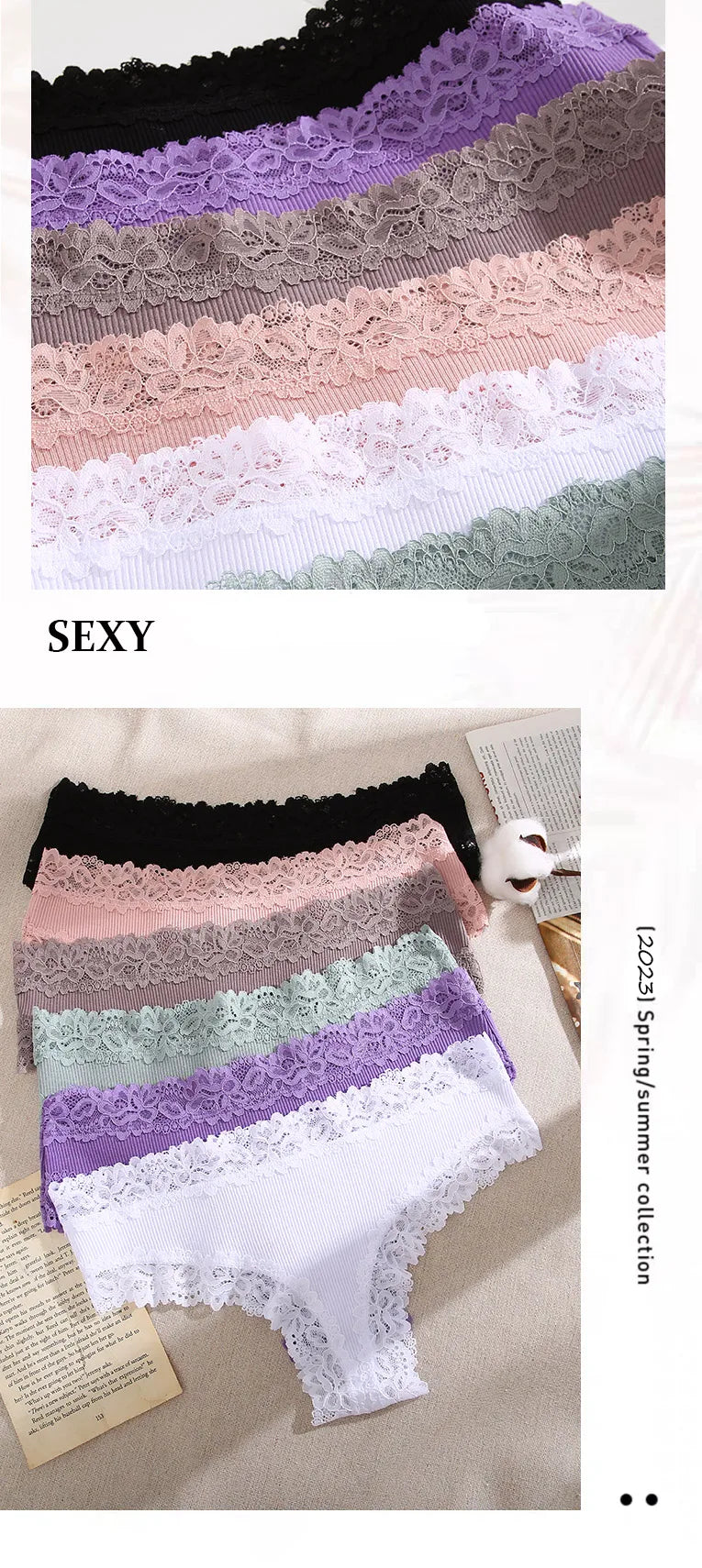 20-Piece Cotton Underwear