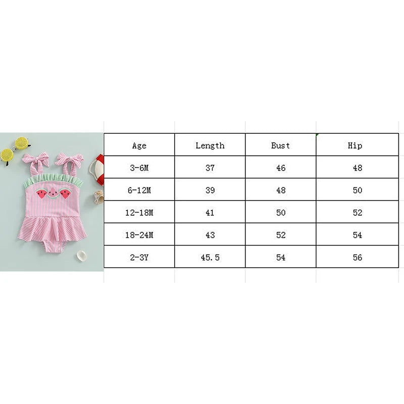 Watermelon One-Piece Swimsuit