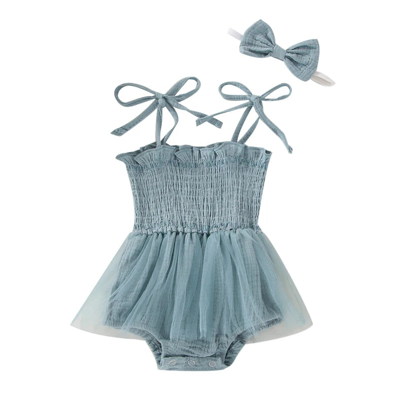 Tut Romper with Headband