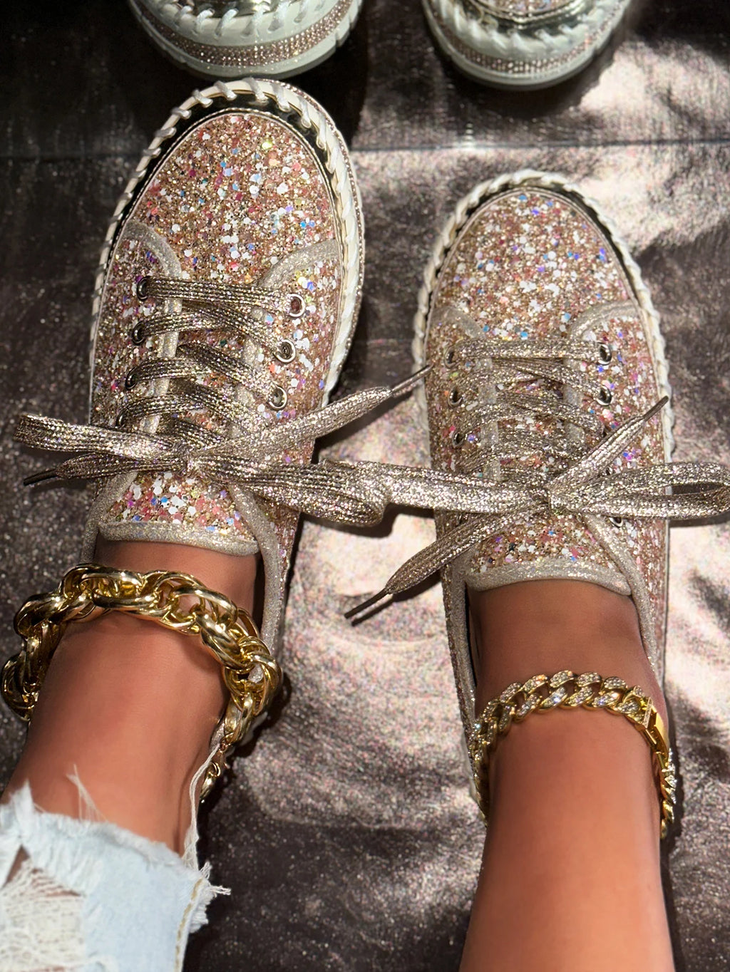 Sparkly Sneakers