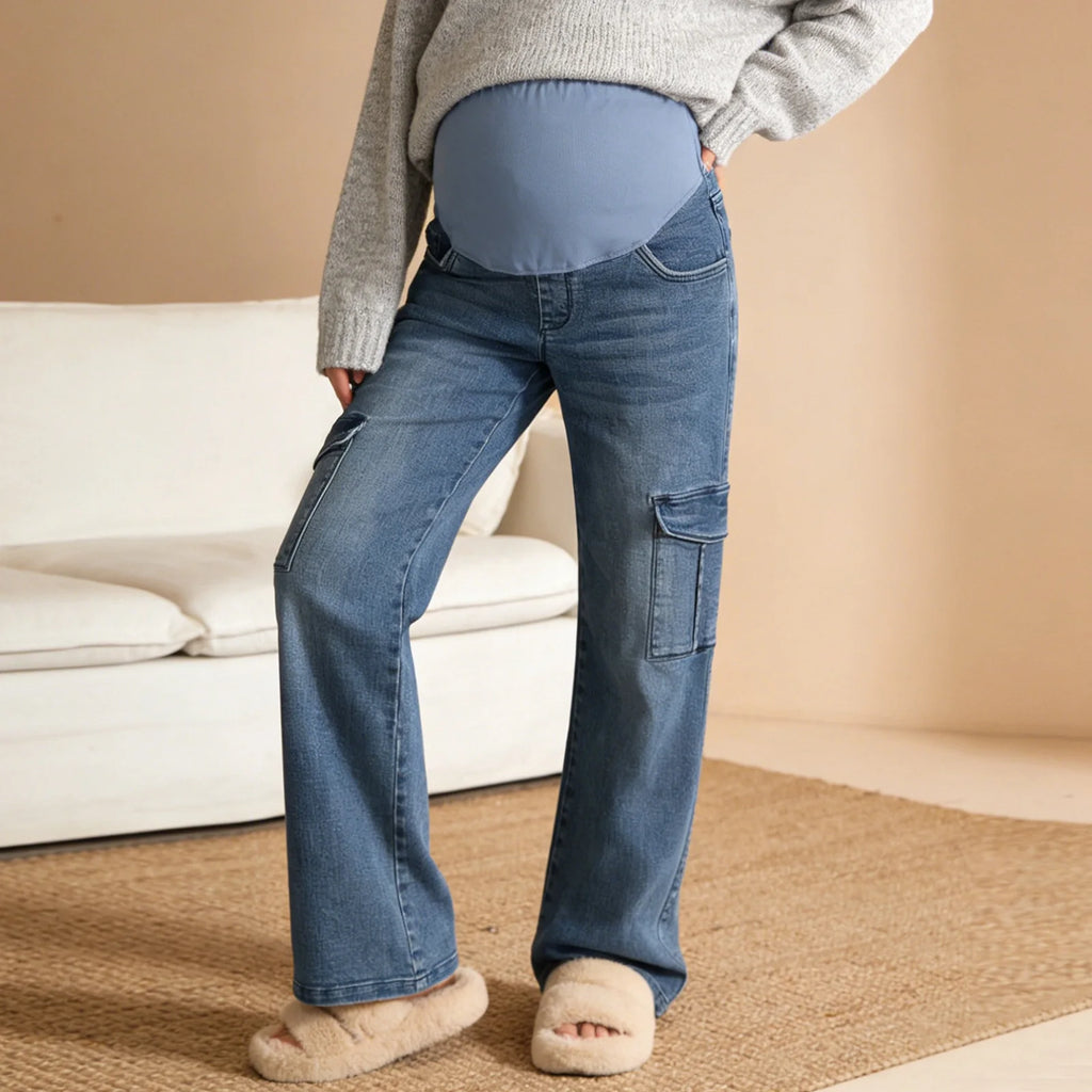 Flared Maternity Jeans