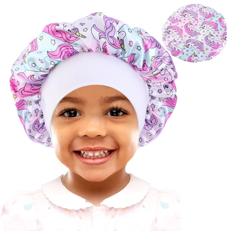 Children's Satin Bonnet