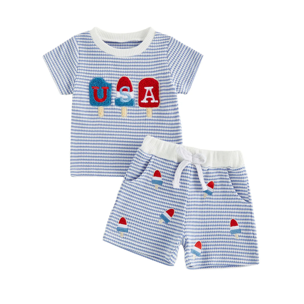 4th of July Popsicles Set