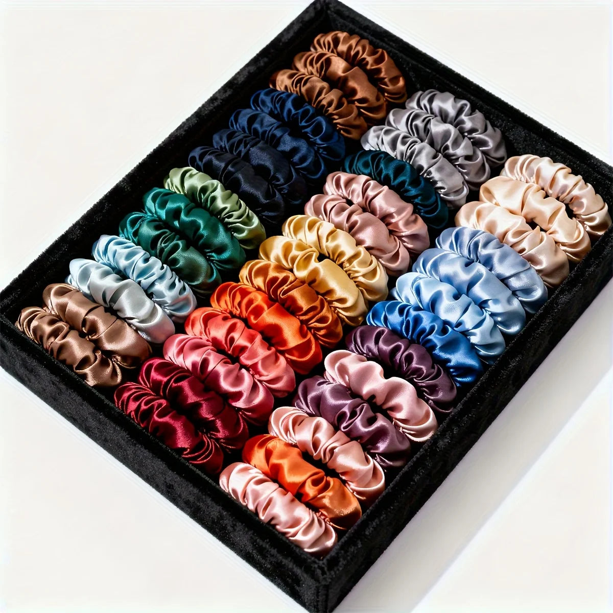 19Pcs Scrunchie Set