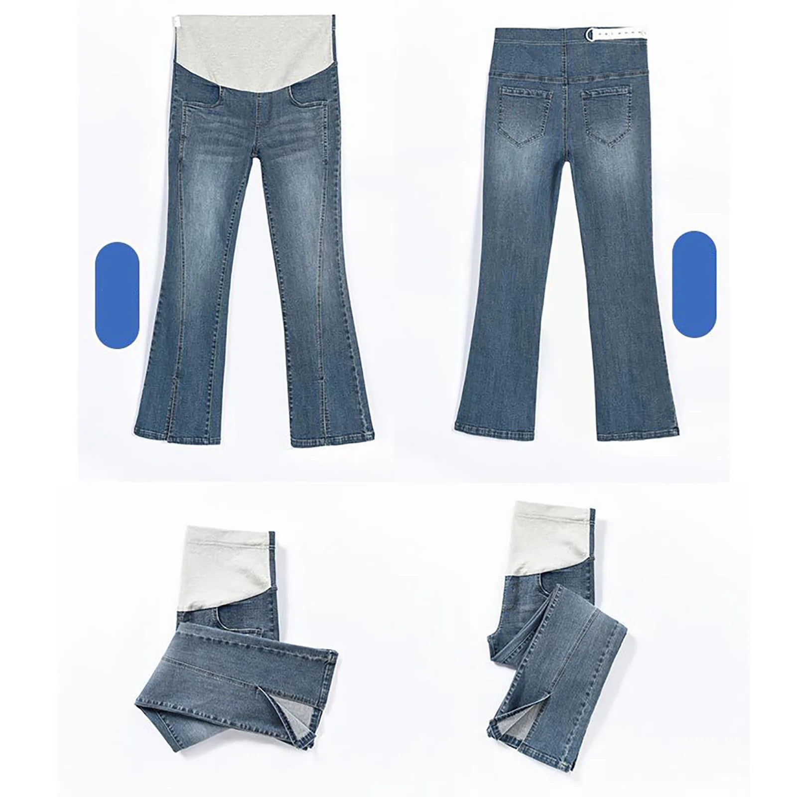 Flared Maternity Jeans