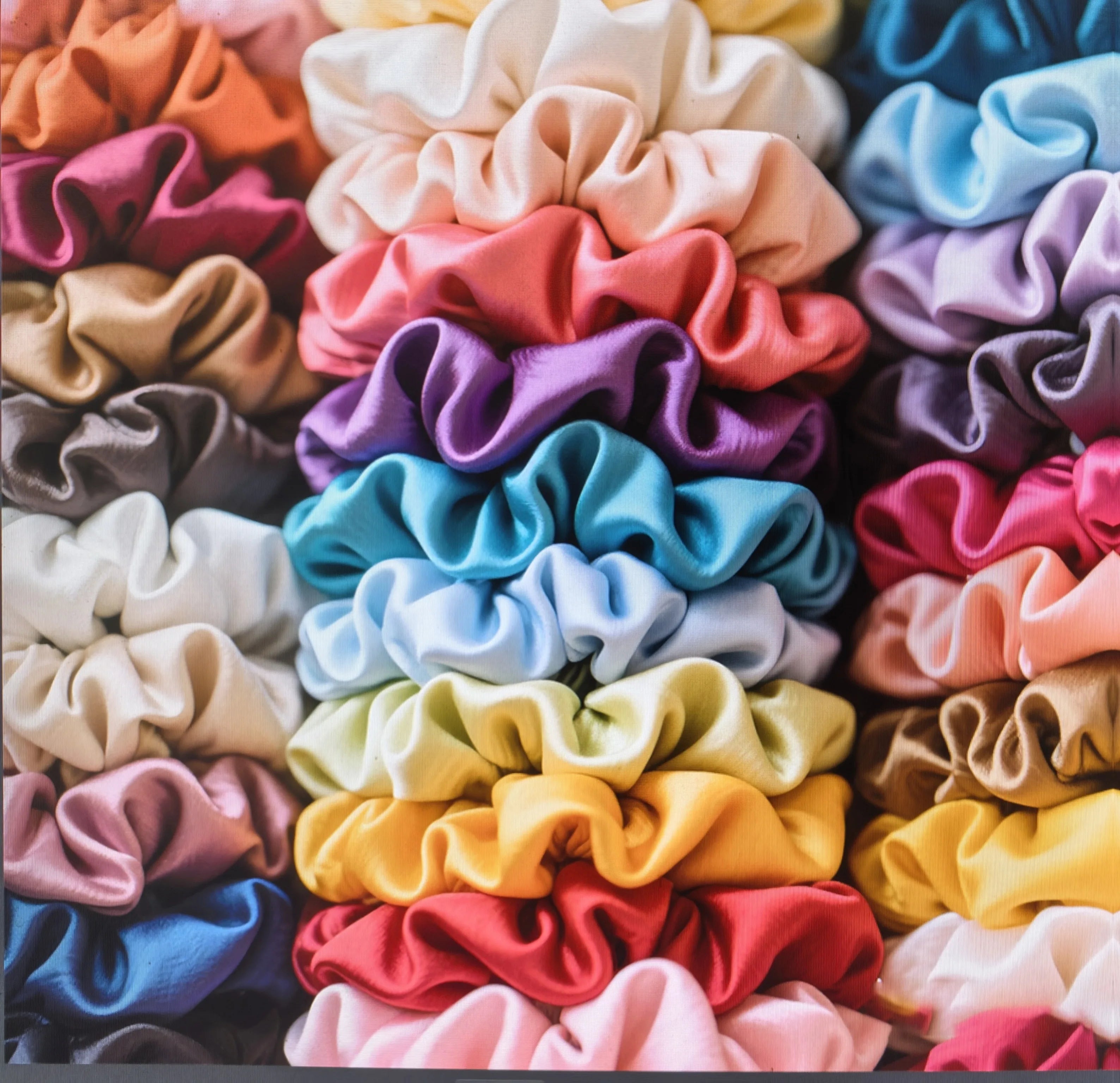 19Pcs Scrunchie Set