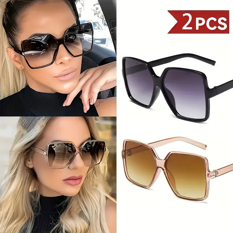 2Pcs Sunglasses