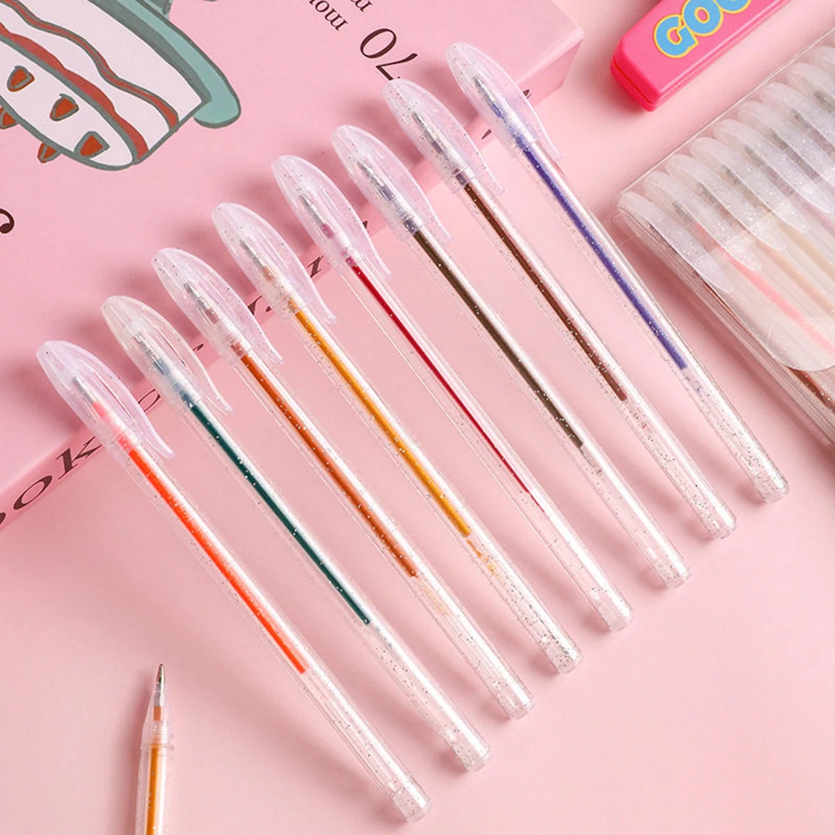 60 Colors Glitter Gel Pen 1.0mm