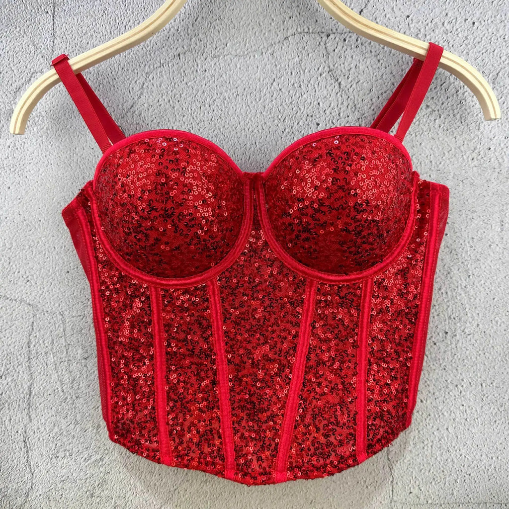 Sequin Bustier