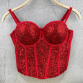 Sequin Bustier