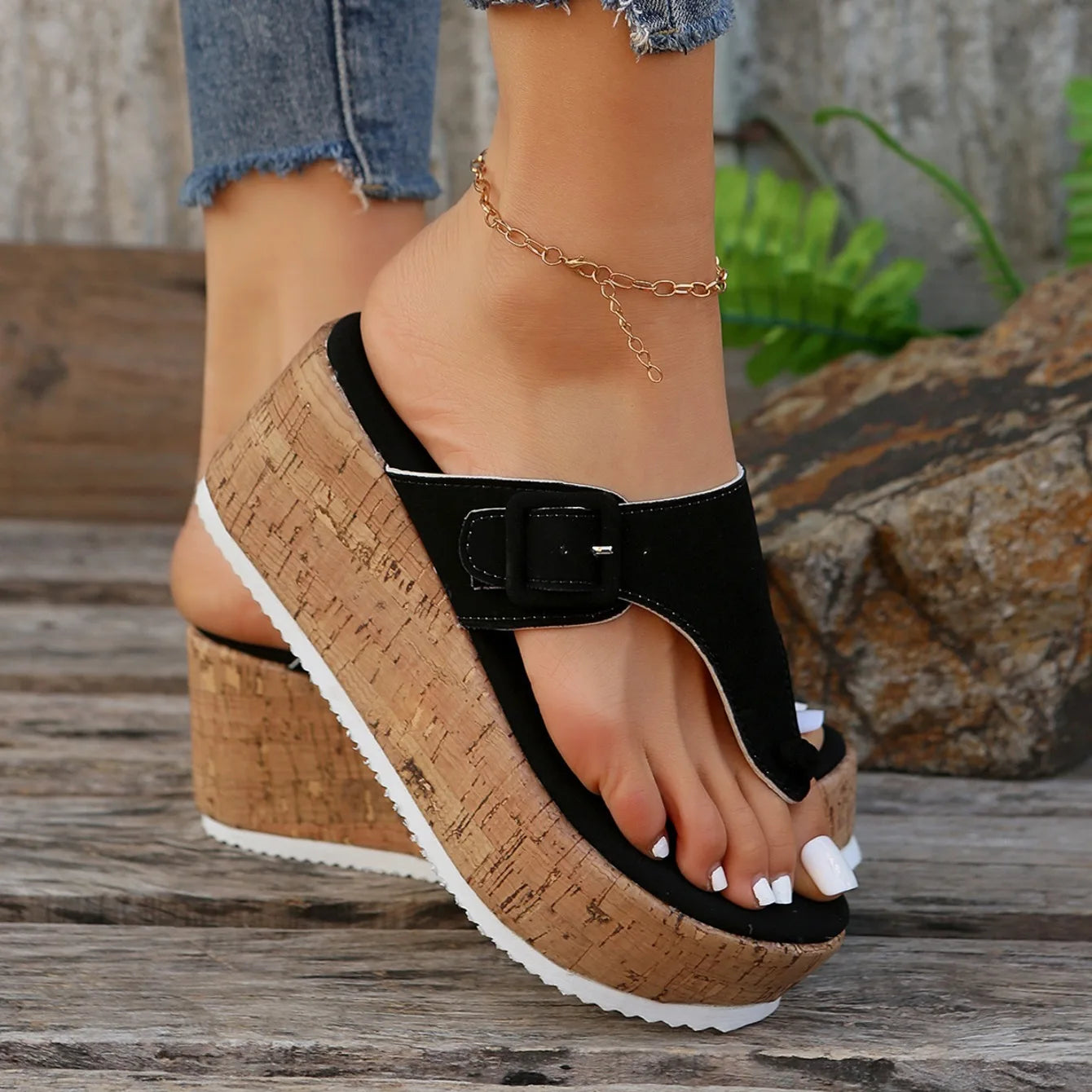 Platform Wedge Sandals