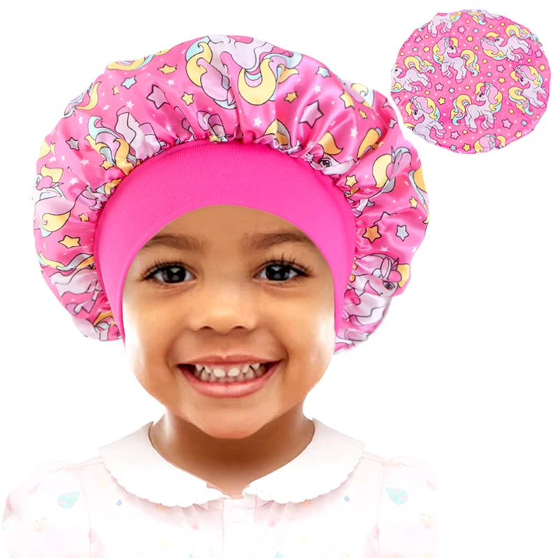 Children's Satin Bonnet